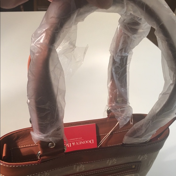 Dooney & Bourke Leather&Canvas Iconic Logo - Picture 7 of 8